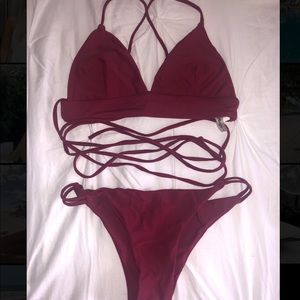 Cupshe bathing suit set